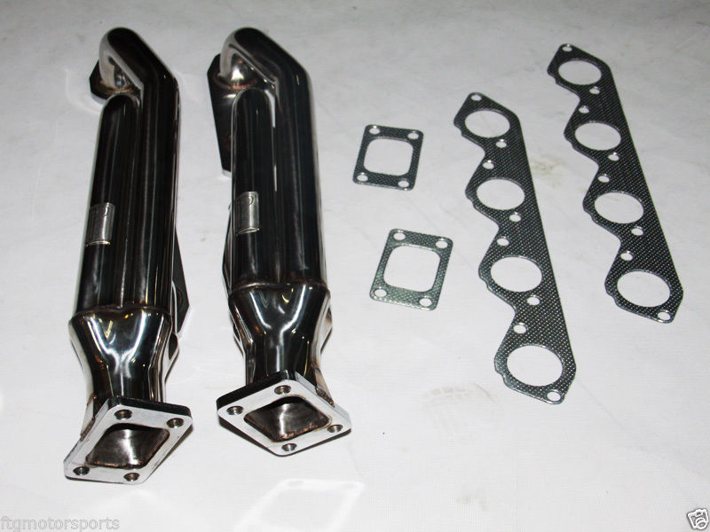 DUAL Turbo Big Block Chevy Headers Manifolds Header V8 Chevrolet BBC
