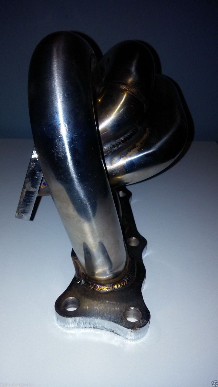 Toyota MR2 3S-GTE 3" Turbo Manifold & Downpipe Test Pipe, CATLESS DE CAT