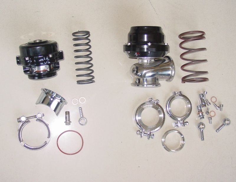 50mm BOV AND 44mm Wastegate Combo Turbo blow off valve and Waste Gate