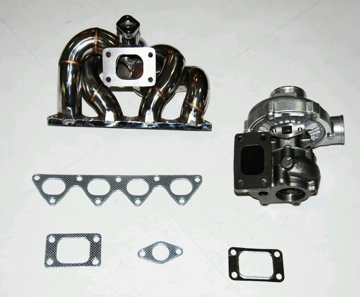 HONDA B-SERIES STAINLESS T3/T4åÊFULL RACE STYLE TURBO KIT B16 B18åÊ B16A2