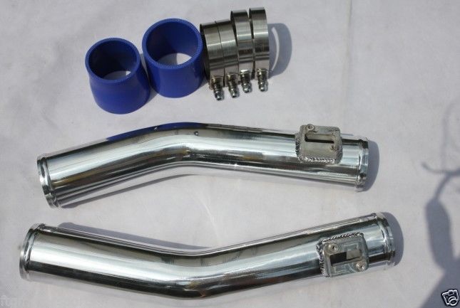 FITS NISSAN GTR R35 TURBO 2009-2012 UPPER AIR INTAKE PIPES AND K&N FILTERS