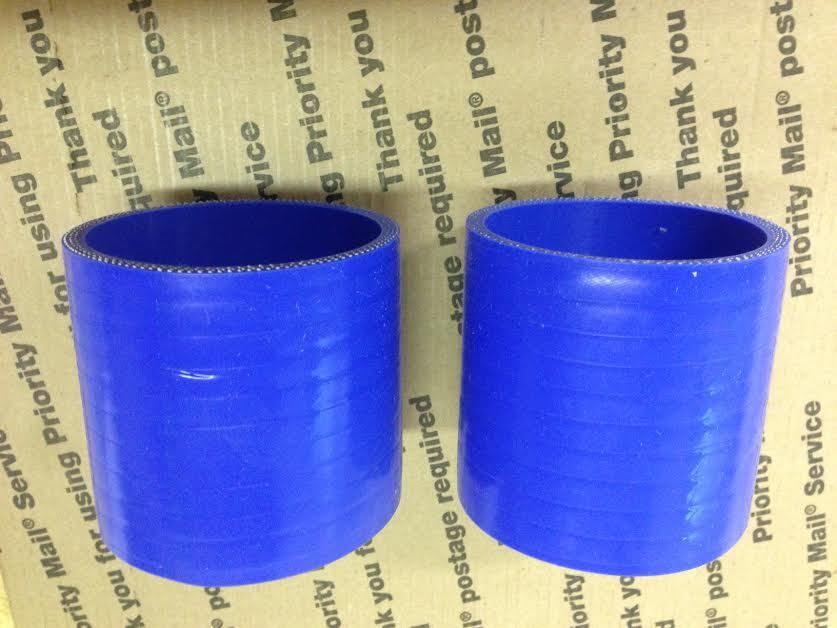 Blue 2.5 in TO 2.5 inch Silicone Coupler Hose 63mm TURBO / INTAKE PIPE