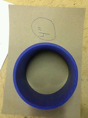 4 in  to 4 in  Silicone Straight Coupler Hose Silicon Intercooler Turbo