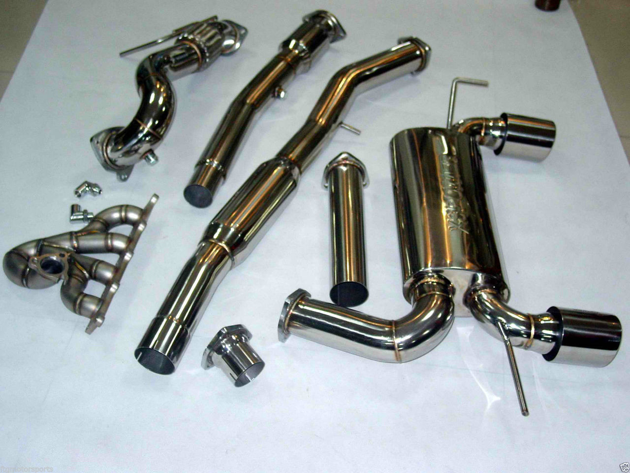AUDI TT TURBO MANIFOLD + DOWNPIPE CATTED 200 CELL Audi A3 FWD K04 KO4 + CATBACK