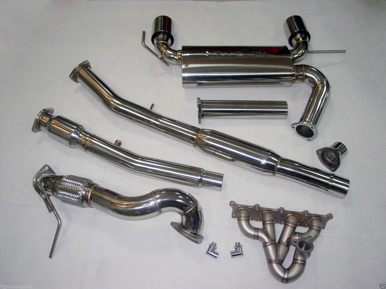 AUDI TT TURBO MANIFOLD + DOWNPIPE CATTED 200 CELL Audi A3 FWD K04 KO4 + CATBACK