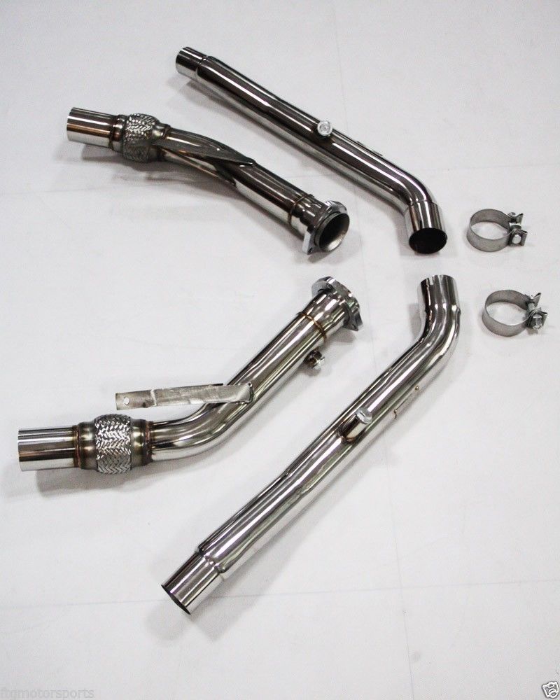 B6 B7 2007 2008 AUDI S4 NON CATTED DOWNPIPES 6 SPEED
