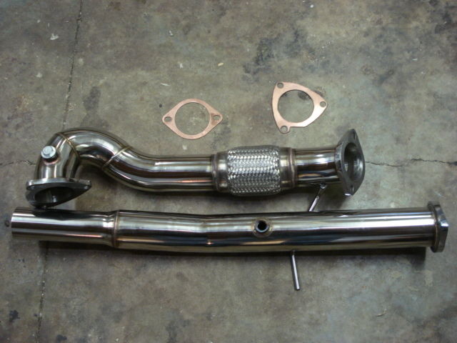 STAINLESS TURBO DOWN PIPE DOWNPIPE 2000-2006 AUDI TT QUATTRO / S3 225 1.8T II