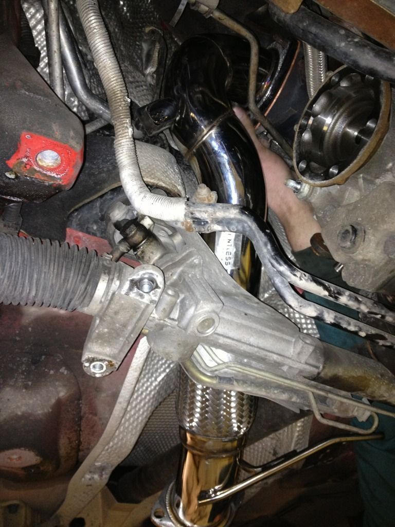 STAINLESS TURBO DOWN PIPE DOWNPIPE 2000-2006 AUDI TT QUATTRO / S3 225 1.8T II