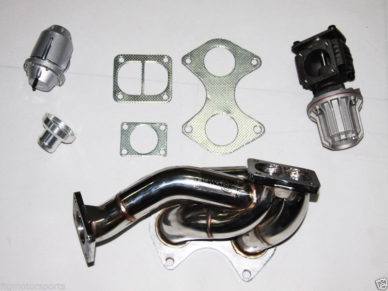 1993-1996 MAZDA RX7 FD3S 13B EXHAUST T04B T4 TURBO KIT DIY SETUP II