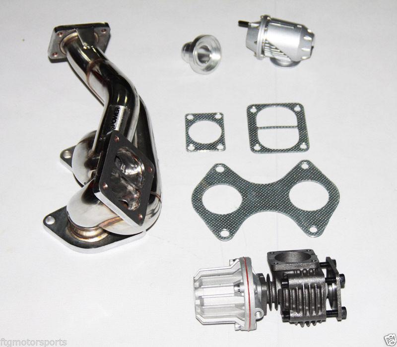 1993-1996 MAZDA RX7 FD3S 13B EXHAUST T04B T4 TURBO KIT DIY SETUP II