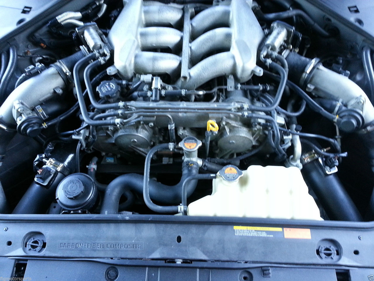 Nissan 76MM 3 inch R35 GT-R Big BLACK wrinkle Intake System GTR 2009-2014