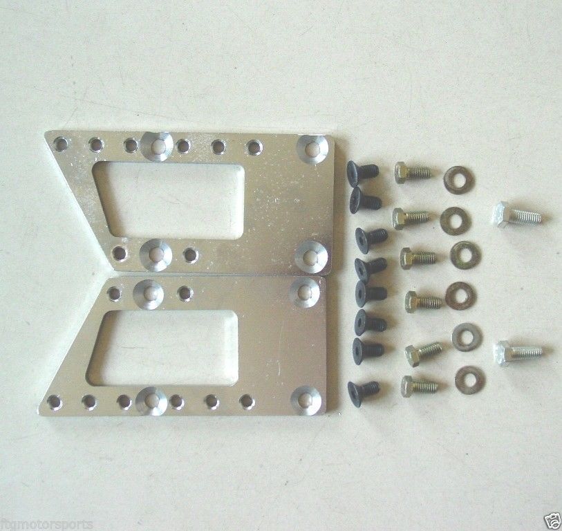 LSX Engine 3 Position Swap Plates for GM Motor Mounts LS LS1 LS2 5.3 6.0 5.7 6