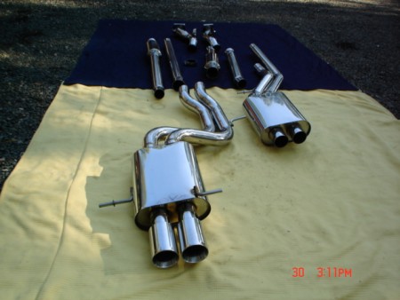 AUDI S4 2.7L Turbo Downpipes and Exhaust Catback