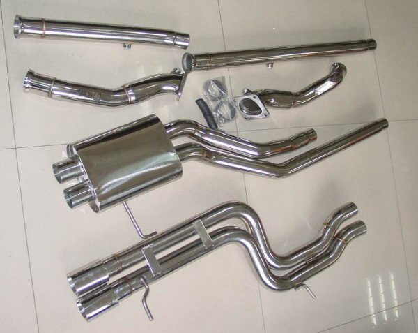 AUDI S4 2.7L XS-POWER ALL Twin1 (Single Muffler) S4 Exhaust