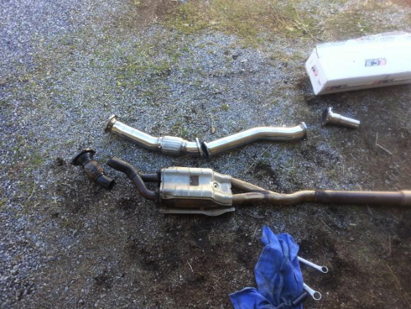 Audi TT 180 Q 3" Downpipe , 2000-2006 Audi TT 180 Quattro