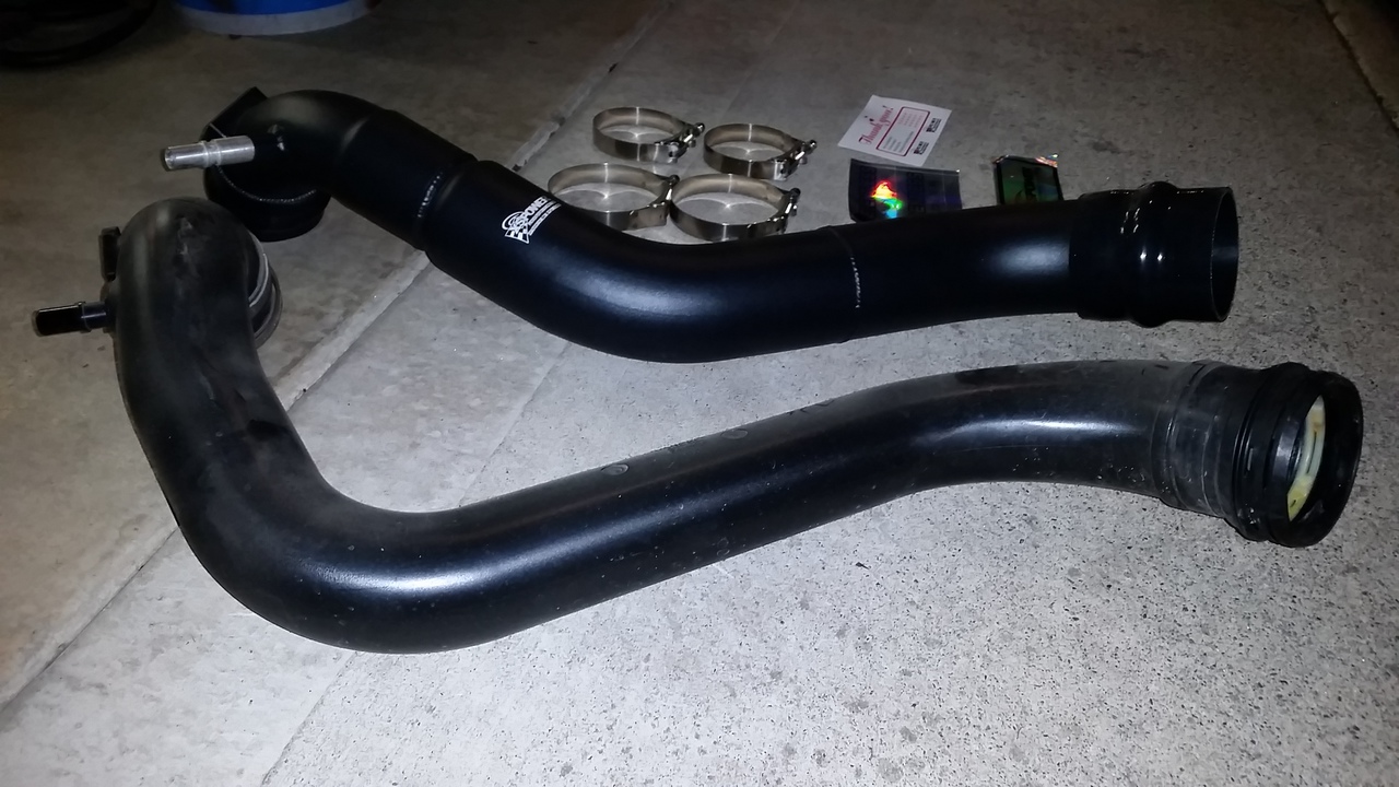 2012-2014 Ford F150 EcoBoost CAC CHARGE PIPE 3.5L Turbo Intake 32HP Gain