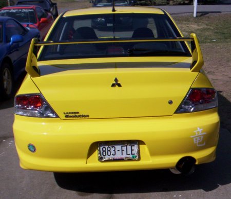 EVO VIII SUPER "TURBO-BACK"