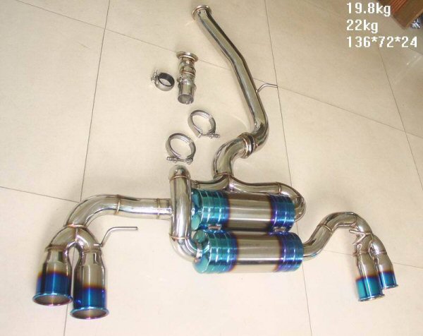 AUDI TTS COUPE QUATTRO EXHAUST 8J XS-POWER SSAC