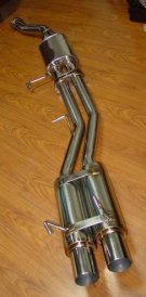 NISSAN S13 " DUAL TIP " CATBACK EXHAUST