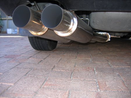 NISSAN S13 " DUAL TIP " CATBACK EXHAUST