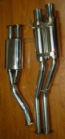 NISSAN S13 " DUAL TIP " CATBACK EXHAUST