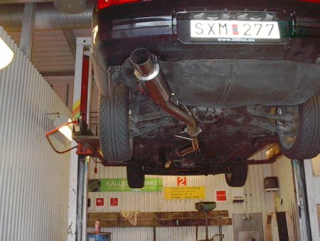 NISSAN S13 SINGLE " TURBO BACK " EXHAUST