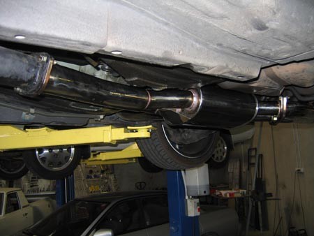 S14 STAINLESS 3' DIAMETER CATBACK, BOLT ON