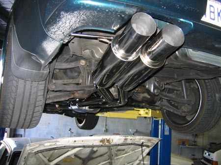 S14 STAINLESS 3' DIAMETER CATBACK, BOLT ON