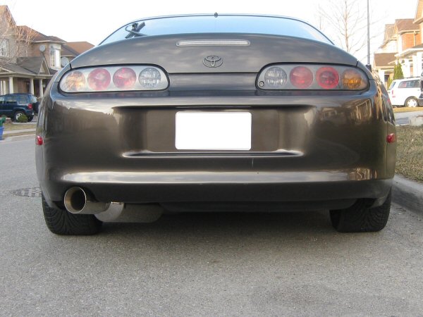"SUPER MOTORIA BRAND" TRD GEN II STYLE SUPRA SUPER EXHAUST