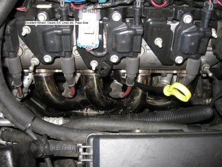 CORVETTE C6 RACE HEADERS AND 3" X PIPE