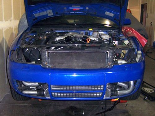 Turbo Front Mount Intercooler Piping Kit For Audi S4