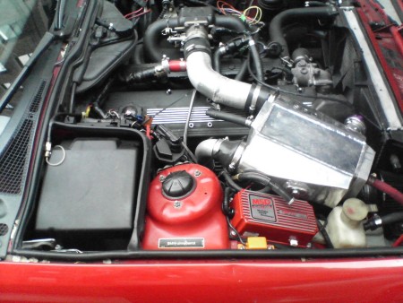 WATER TO AIR SUPER RACE STYLE INTERCOOLER