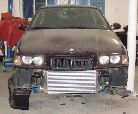 24 X 12 X 4" FRONT MOUNT INTERCOOLER II