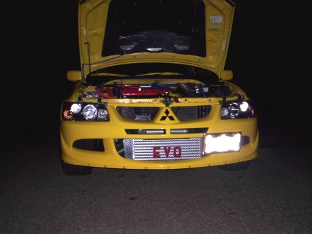 EVO 8/9 FMIC INTERCOOLER, BOLT ON UPGRADE BAR AND PLATE