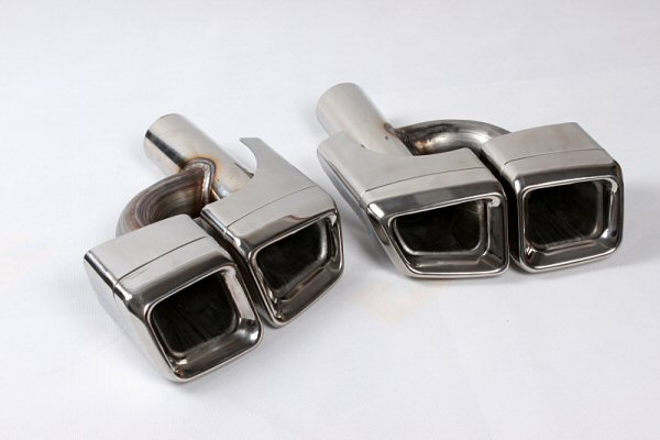 W221 Mercedes S550 S63 S65 AMG Exhaust Tips Muffler