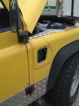 RHD JEEP "SNORKEL" KIT