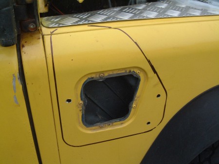 RHD JEEP "SNORKEL" KIT