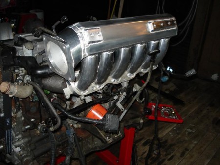 2JZ " GE " NON TURBO SUPER INTAKE MANIFOLD