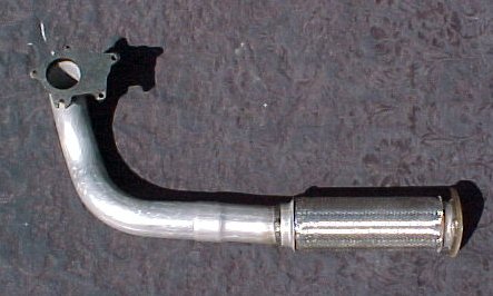 Civic - Integra - Prelude B16/B18 3" Braided Flex Turbo Downpipe