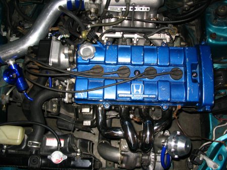 Civic - Integra - Prelude B16/B18 3" Braided Flex Turbo Downpipe