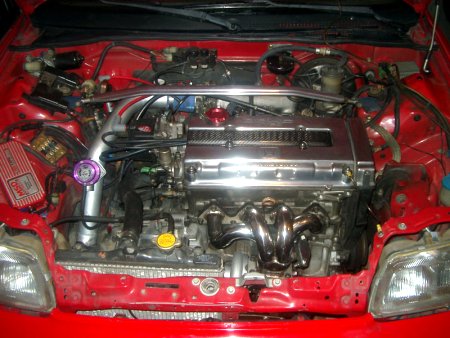 Civic - Integra - Prelude B16/B18 3" Braided Flex Turbo Downpipe