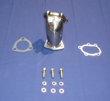 S13 SINGLE HUGE TRUST STYLE TURBO OUTLET DUMP PIPE