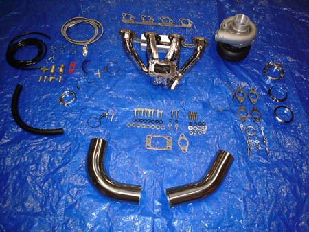 T3/T4 FULL Turbo Kit - FORD 2.3L RANGER / Turbo Coupe