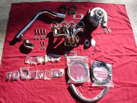 T3/T4 FULL TURBO KIT HONDA CIVIC D15 D16