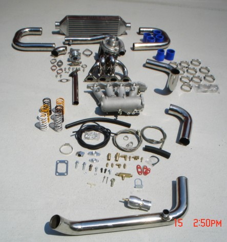 B16 B18 TURBO KIT WITH INTAKE