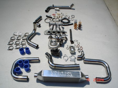 B16 B18 TURBO KIT WITH INTAKE