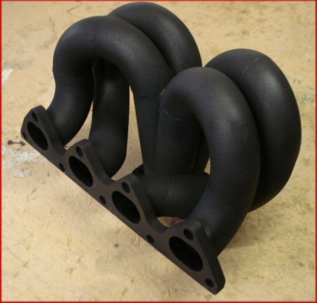 INTEGRA / CIVIC With Swapped B16 B18 B16A FULL DRAG RACING "EARCLUFF" TURBO MANIFOLD_CERAMIC COATED