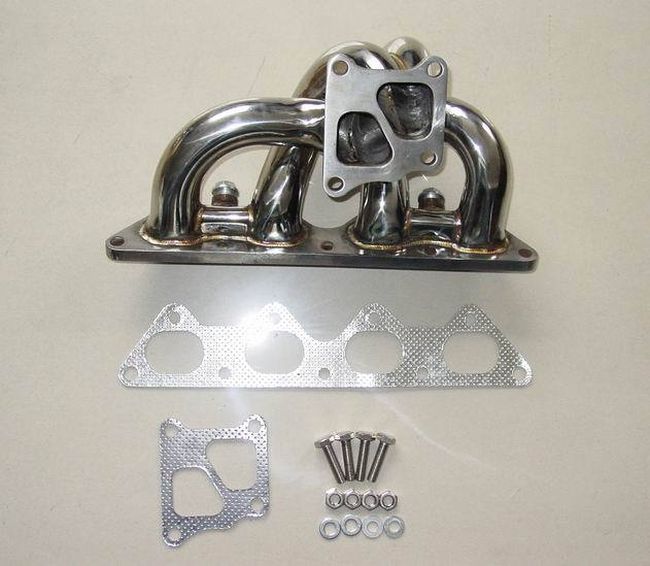 Short Runner Tubular Stock Replacement Exhaust Manifold (Evo 8/9)