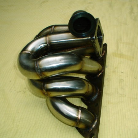 Mitsubishi EVO 8 or 9 T3/T4 Turbo Manifold DOWNPIPE II