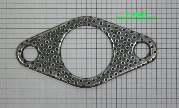 WASTEGATE GASKET 35MM 38MM TIAL DUMP TUBE 2 HOLE PIPE TURBO DOWN PIPE EXHAUST
